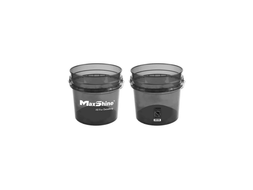 Відро для детейлінгу - MaxShine Detailing Bucket 13L Gray -