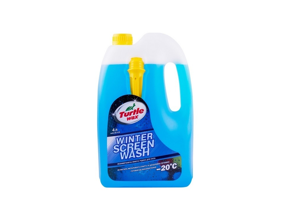 Зимняя жидскость стеклоомывателя - Turtle Wax Winter Screen Wash -20°C