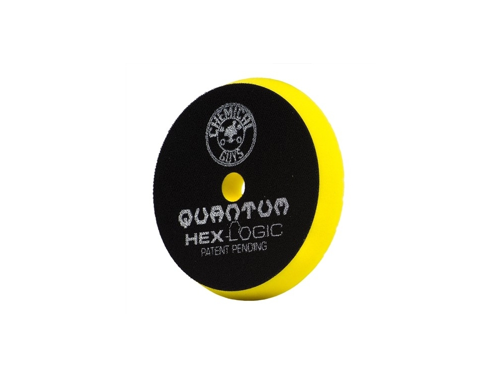 Полірувальний круг жовтий Hex-Logic Quantum Heavy Cutting Pad — 13,97см -