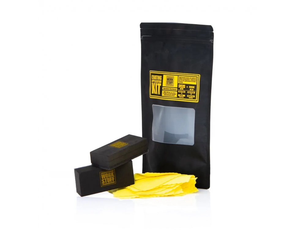 Набір аплікаторів для нанесення кварцових засобів - Work Stuff Coating Applicator Kit -