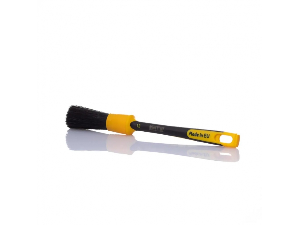 Зносостійкий пензлик для детейлінгу з прогумованою ручкою - Work Stuff Detailing Brush Rubber Black 24mm -