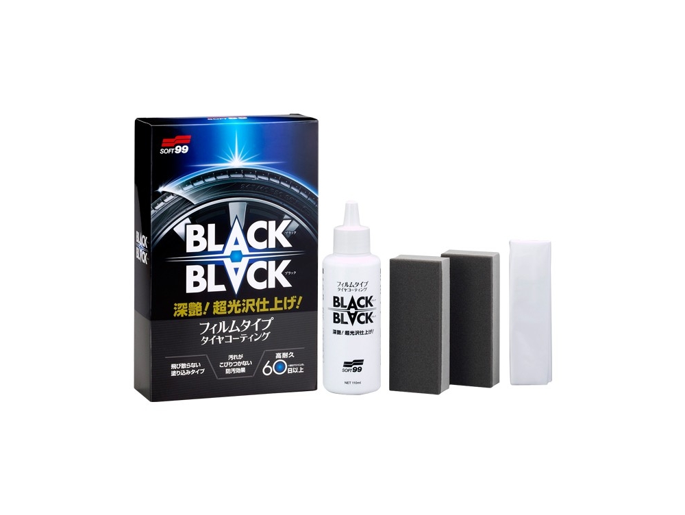 Захисне покриття для шин Soft99 Black Black -
