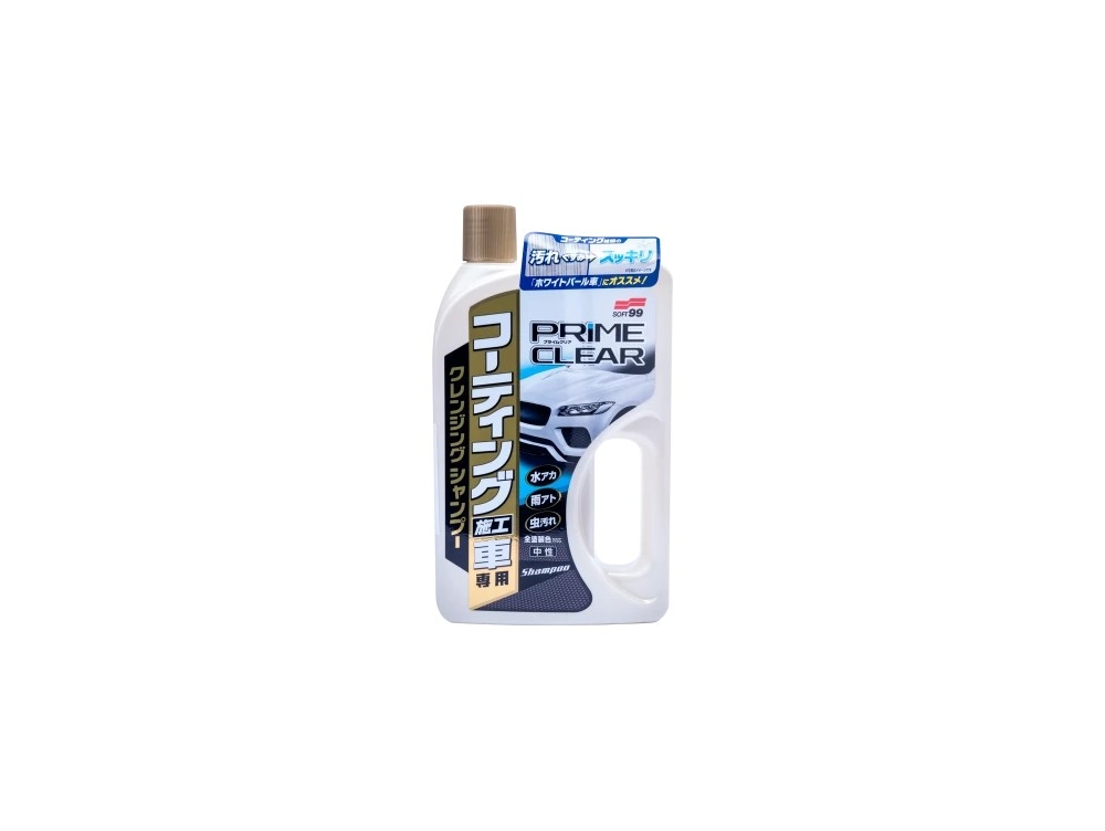 Шампунь для авто покритих захисними засобами Soft99 Prime Clear Shampoo -