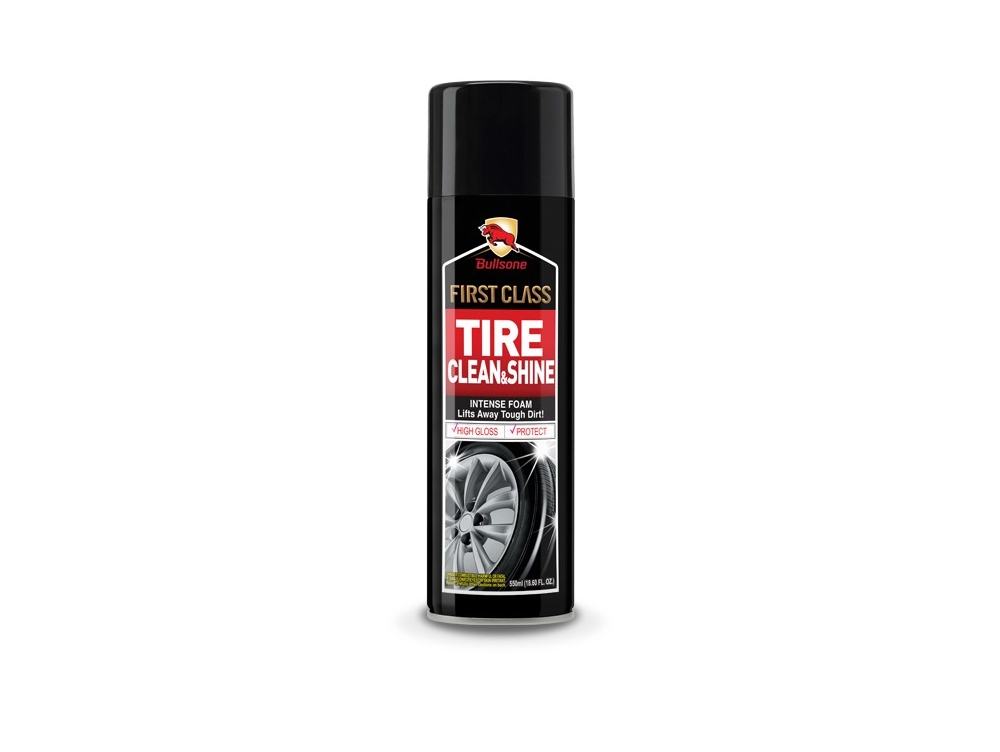 Пенный очиститель шин Bullsone Tire Clean & Shine
