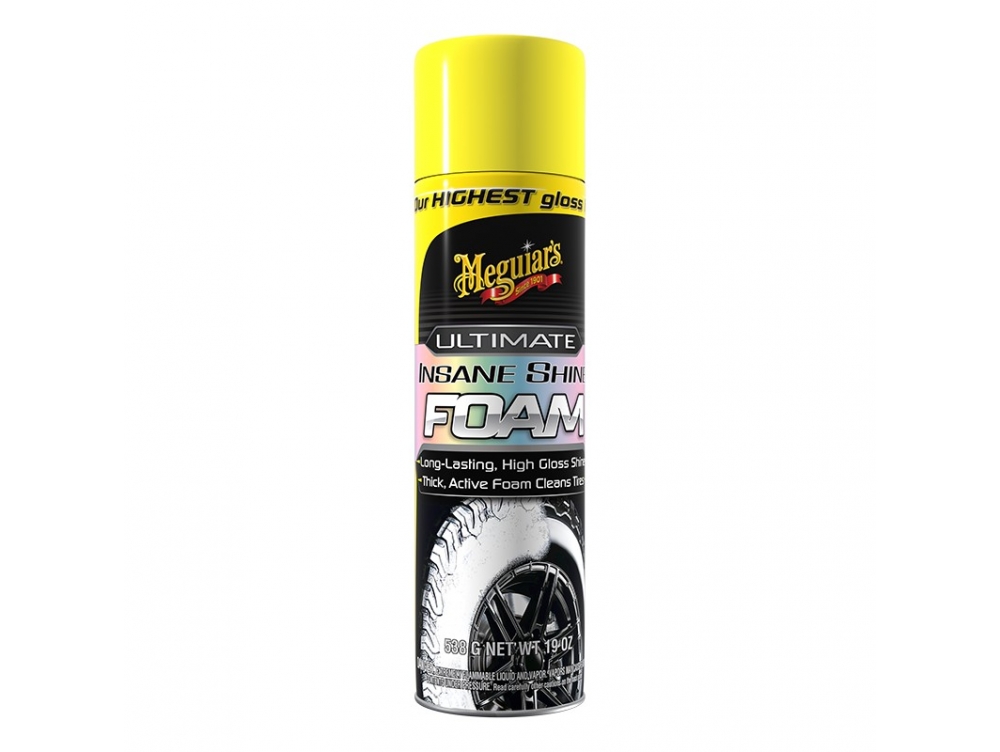 Засіб для чорніння шин - Meguiar's Ultimate Insane Shine Foam -