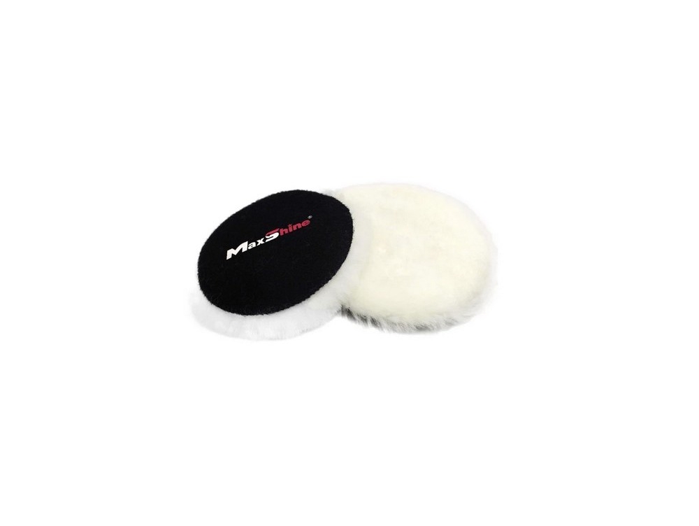 Полірувальний круг з вовни - MaxShine Premium Wool Cutting Pad Ø150 мм -