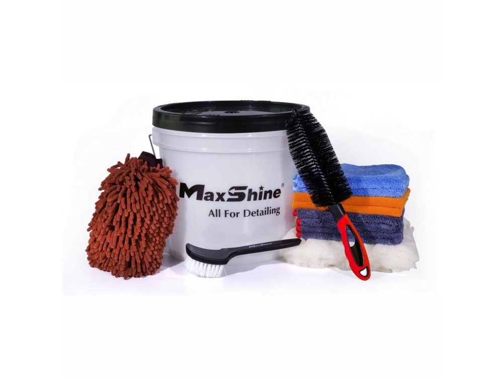 Набор для мойки авто - MaxShine Car Wash Bucket - Enjoy Car Wash Kit