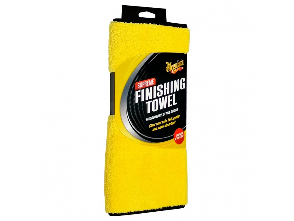Рушник мікрофібровий з кантом фінішний - Meguiar's Supreme Finishing Towel -