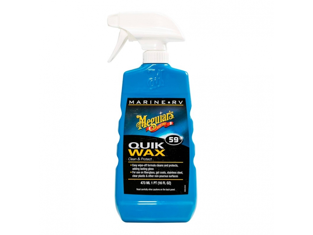 Швидкий віск - Meguiar's Marine RV Quik Wax Clean & Protect Spray -
