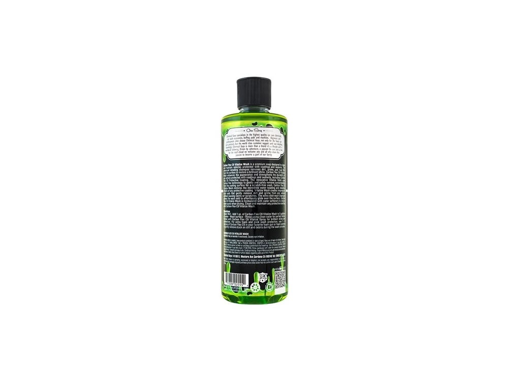 Шампунь для авто покритого керамічним захимним покриттям Carbon Flex Vitalize Wash 16 oz -