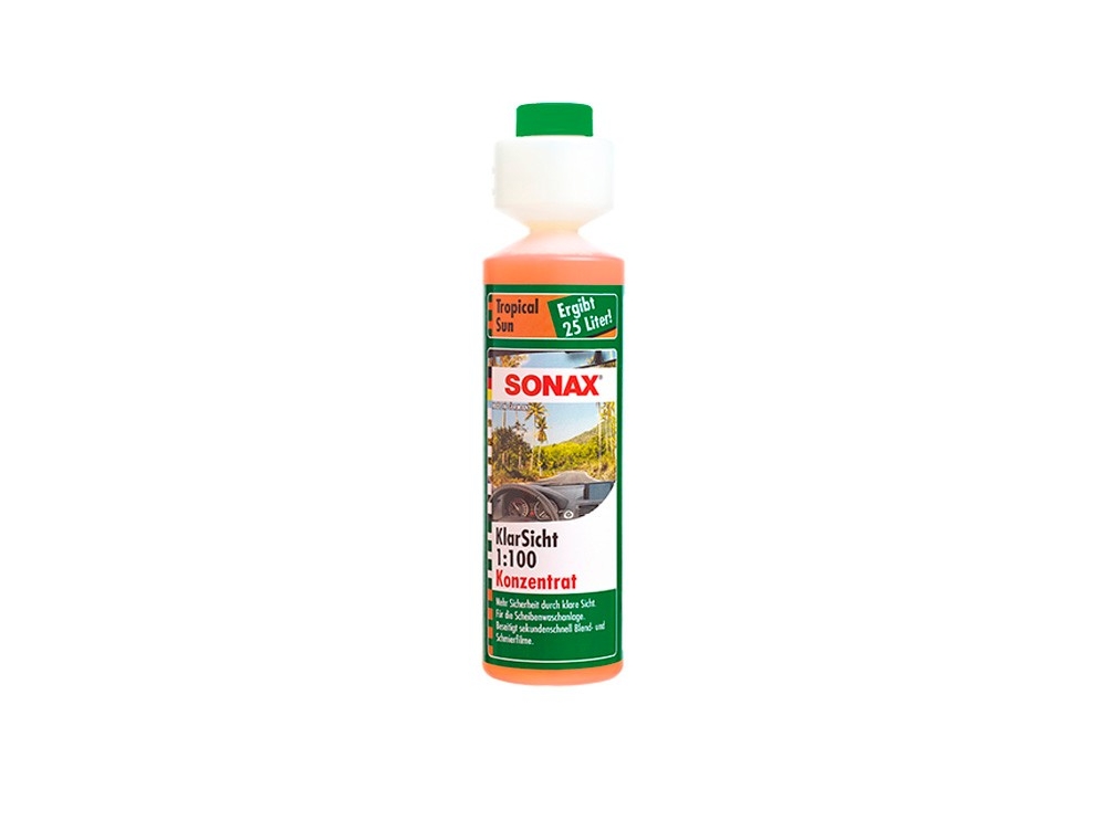 Концентрат омывателя 1:100 До 25л Sonax Tropical Sun Fresh