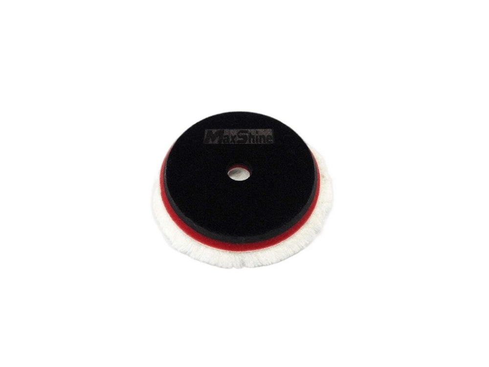 Грубий полірувальний круг з вовни - MaxShine Wool Cutting Pad - Torsional Rubber Backed Ø150 мм -