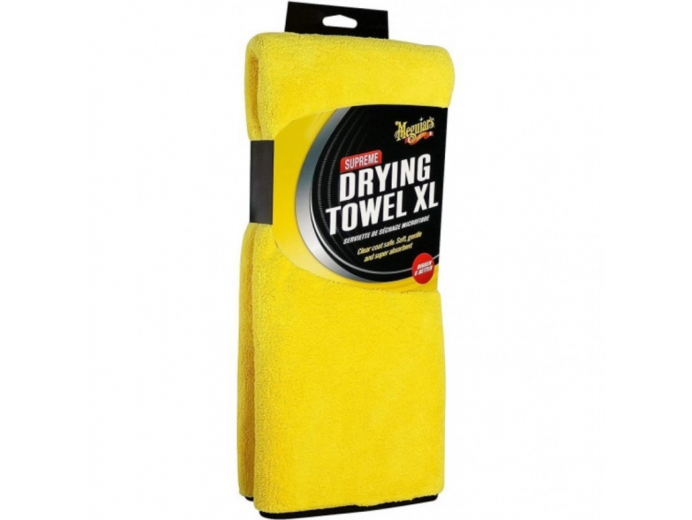 Рушник мікрофібровий з кантом для сушки авто - Meguiar's Supreme Drying Towel XL -
