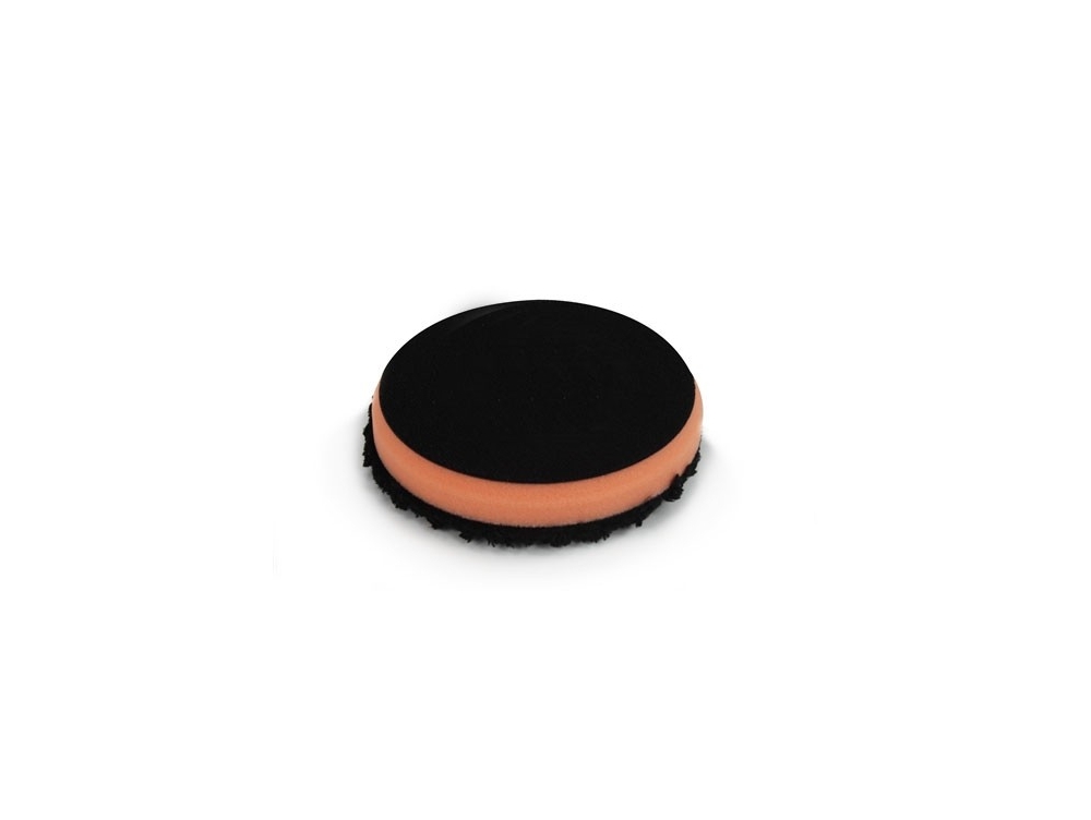 Микрофибровый черно-оранжевый круг для полировки Black Optics Microfiber Orange Cutting Pad — 11,43см